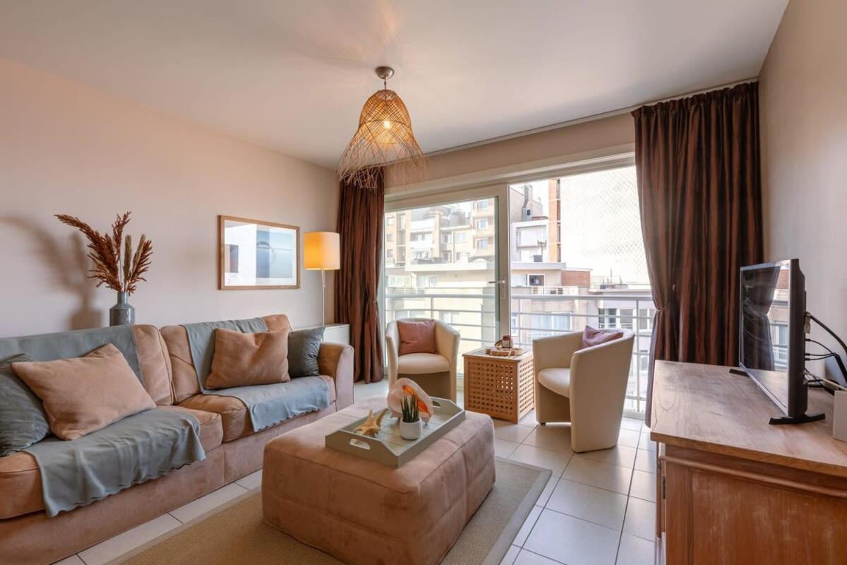 Huswell - Lovely Apartment With Lateral Sea View Middelkerke Zewnętrze zdjęcie